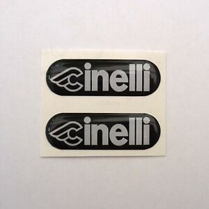 Vintage Replacement Cinelli Touch Handlebar Badges x 2, Renovation or Missing