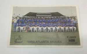 Atlanta Braves-1982 Team Picture -Sponsored by Canon Photo AE-1 - Picture 1 of 4