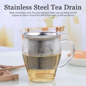 Tea Filter Infuser Basket Loose Leaf Fine Mesh Tea Steel Strainer O8 T9M4 7Y5E