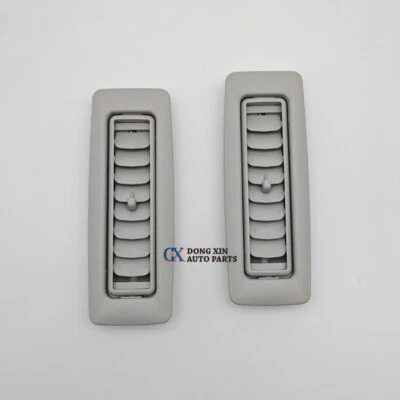 2 Pcs Gray Air Vent Rear Aircon Outler Fit For Mitsubishi Montero 2016 - 2020 - Image 1 of 4