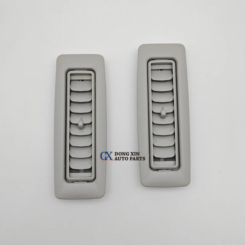 2 Pcs Gray Air Vent Rear Aircon Outler Fit For Mitsubishi Montero 2016 - 2020 - Image 1 of 4