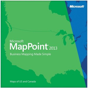 Microsoft MapPoint 2013 - 3 PC's