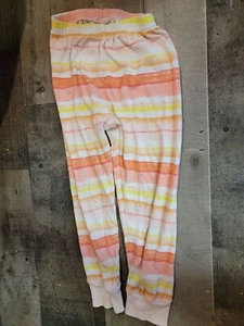 Gymboree Youth pink yellow Stripped leggings - Picture 1 of 3