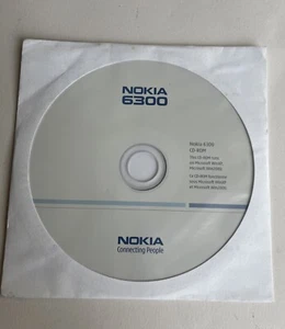 Nokia 6300 CD ROM Driver Software Mobile Phone Genuine PC Disc Drivers Sealed - Zdjęcie 1 z 2