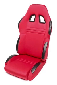 TA Technix Asiento Deportivo - Rojo Alcantara Ajustable Lado Copitolo - Imagen 1 de 4