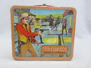 1959 Error  DOUBLE LL   Marshall GUNSMOKE LUNCHBOX C#7.5   No Rust, Not faded - Picture 1 of 6