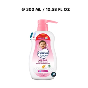 Cussons Baby Hair & Body Wash Natural Soft And Smooth Moisture Milk Bath 300ml - Bild 1 von 25