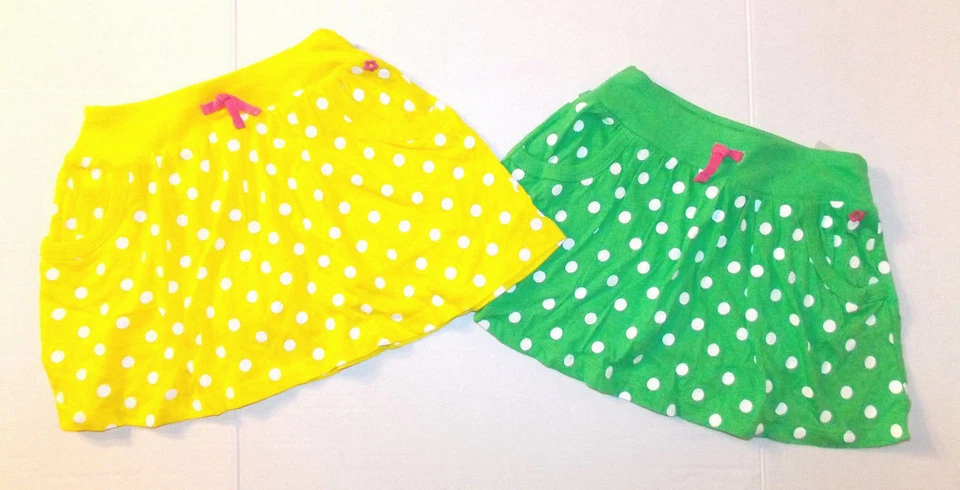 Pantalones Cortos Carter's Niñas Amarillo o Verde con Lunares Tallas 4, 5, 6 y 6X Nuevos con Etiquetas Foto 1 de 1