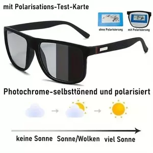 Photochromic and True Polarized Sunglasses with Test Carbon Optics Temples - Picture 1 of 12
