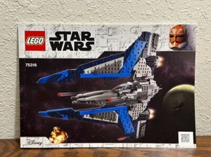 NEW INSTRUCTIONS ONLY LEGO MANDALORIAN STARFIGHTER 75316 manual book from set - Picture 1 of 1