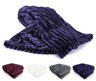 Heimtexland Kuscheldecke Sterne Sherpa Plüsch – XL 200x150 Cm, Grau, Ökotex Zertifiziert