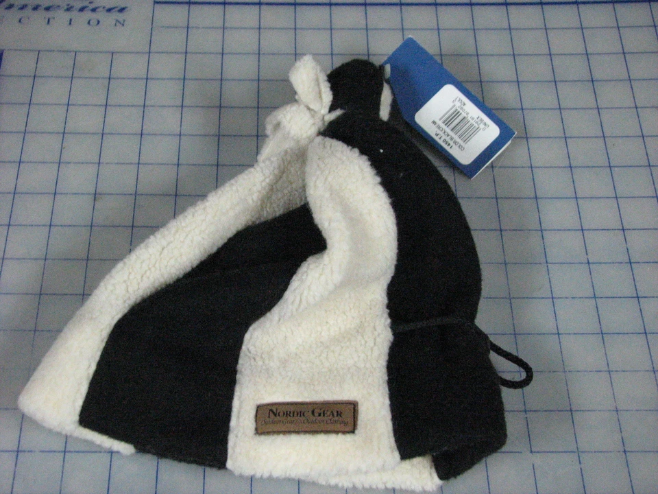 *T.P. crema negro Unisex Cálido Poliéster Adulto Invierno Frío Sombrero Gorro Foto 1 de 2