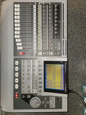 Roland VS-1680 Digital Studio Workstation - Gray.  With QPS cd rack Burner - Image 1 of 4