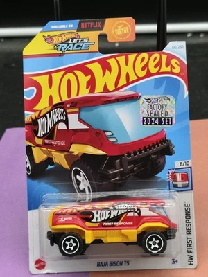 Hot Wheels Baja Bison T5 #58 Mainline 2024  (In-Stock) Factory Fresh - Image 1 of 2