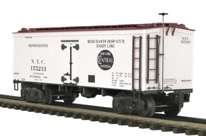 ¡COCHE FRIGORÍFICO LATERAL MADERA MTH PREMIER NEW YORK CENTRAL 36’ 20-94312! ESCALA O NYC - Imagen 1 de 2