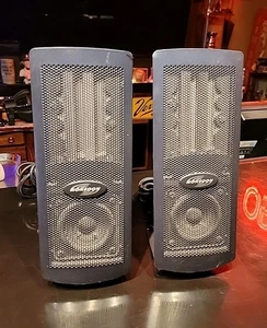 MONSOON MH-500 Flat Panel 2.1 PC Multimedia Satellite Planar Speakers Tested  - Picture 1 of 6