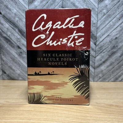 Agatha Christie: 6 Classic Hercule Poirot Novels SEALED - Image 1 of 4