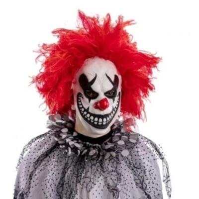 Maschera clown sorridente in lattice - Immagine 1 di 3