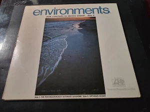 Environments (New Concepts In Stereo Sound Disc 1) VG Atlantic LP Schallplatte 1969 - Bild 1 von 5
