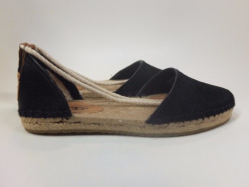 Sandalo UGG Australia Libbi capelli di polpaccio nero donna taglie 6 9 NUOVO!!!!
