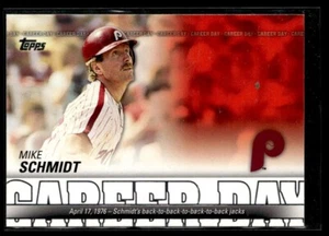 2012 Topps Career Day Mike Schmidt Philadelphia Phillies #CD-8 - Picture 1 of 2