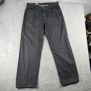 Levis 550 Relaxed Jeans 36x32 Black Gray Denim Baggy Fit 100% Cotton NWT Y2K - Picture 1 of 7