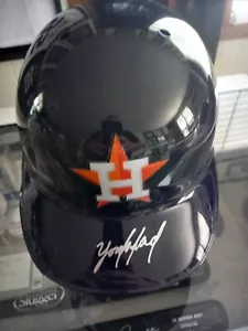 Yordan Alvarez Autographed Astros Replica F/S Baseball Batting Helmet Fanatics - Picture 1 of 8