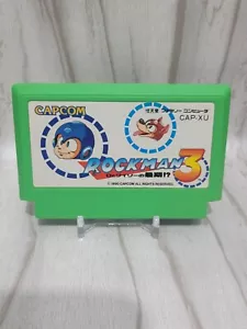 Rockman 3 Famicom Japanese Import FC NES Mega Man III Japan Capcom JP US Seller - Picture 1 of 8
