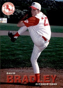 1999 Billings Mustangs Grandstand #2 David Bradley Walker West Virginia WV Card