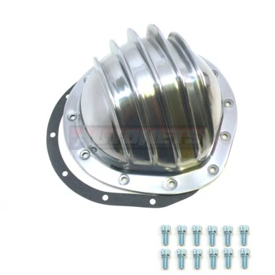 Cubierta diferencial trasero aluminio pulido camioneta Chevrolet GMC 12 pernos 8,75" RG Foto 1 de 3