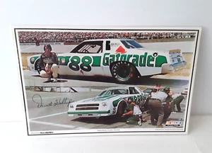 Darrell Waltrip Gatorade 1985 Nascar Signature Laminated Placemat 11'' x 17'' - Picture 1 of 2