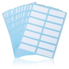 Self Adhesive Blank Note Labels Name Number Tags Name Stickers Price Sticker