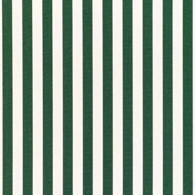 SUNBRELLA 5630 MASON FOREST GREEN STRIPE OUTDOOR FURNITURE FABRIC BY YARD 54"W - Image 1 of 4