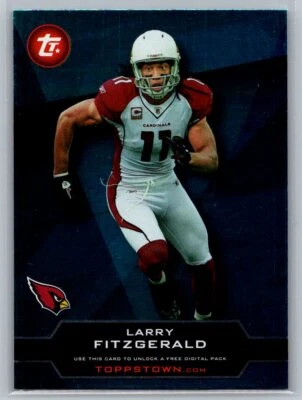 2011 Topps Toppstown #TT-33 Larry Fitzgerald Arizona Cardinals - Image 1 of 2