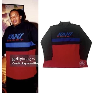 Vintage 90s Karl Kani Sport Dr Dre Pullover Sweatshirt Grail Archive  - Picture 1 of 1
