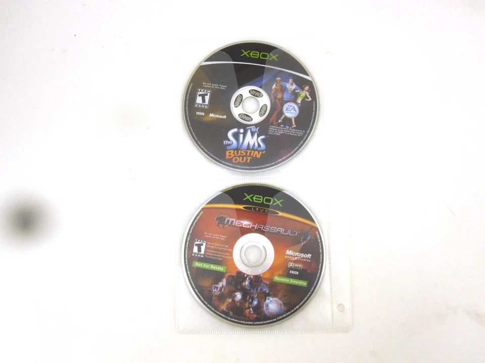 Microsoft Xbox Original Games Discs Only - Lot Of 4, Airforce Delta, MechAssault - Image 1 of 2