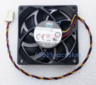 Cooler Master FA07015E12BMC DC12V 0.7A 4-PIN PWM Speed Control CPU Cooling Fan - Image 1 of 4