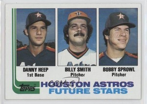 1982 Topps Future Stars Danny Heep Billy Smith Bobby Sprowl #441