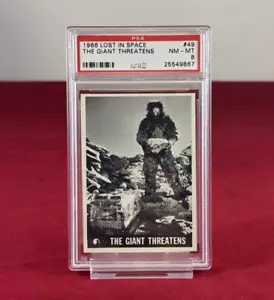 1966 Lost In Space #49 The Giant Threatens PSA Graded 8 NM-MT - Picture 1 of 6