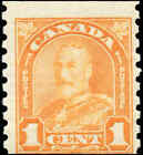 Canada Mint LH F 1c Scott #178 1930 King George V Arch Leaf Coil Stamp