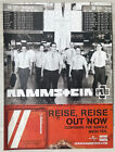 RAMMSTEIN ~ REISE, REISE 2004 Ganzseitige UK Magazin Anzeige