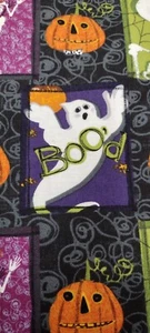 DAVID TEXTILES Fabric Halloween Cats Ghosts SKELETON 1 YARD 46 Inch WIDE - Picture 1 of 12