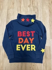 Legoland Full Zip Hooded Best Day Ever Youth Large Navy Blue - Picture 1 of 6