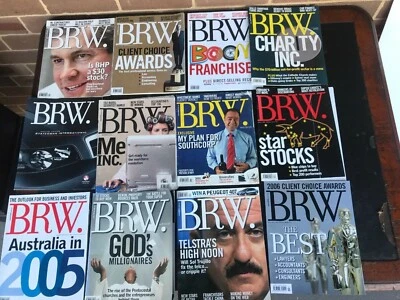 BRW 2005 Magazines Business Review Weekly Australia  - Image 1 of 4