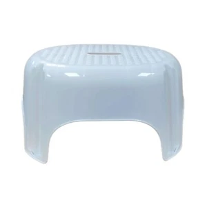 Large White Step Stool Anti Slip Single Household Step Stool Seat Potty Training - Picture 1 of 4
