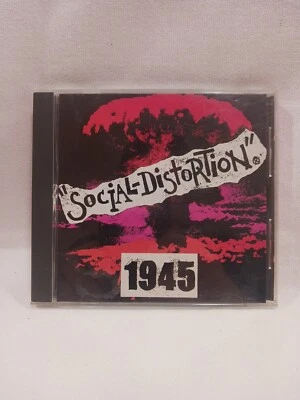 Social Distortion 1945 Maxi Single CD RARE 1989 OOP Punk Rock Mike Ness Alt 80s  - Image 1 of 4