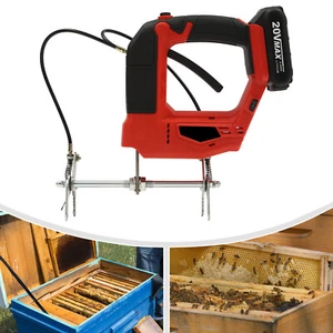 Agitador eléctrico de abejas miel abeja colmena agitador vibrador máquina herramienta de apicultura 150 W - Imagen 1 de 12