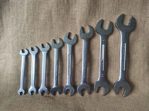 Britool Gordon Acesa 3/8" - 1-1/8" open end spanners Austin Morris Harley tools - Imagen 1 de 24