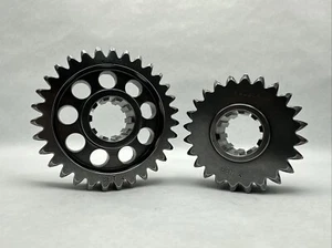 SCS Professional Lightweight Set 4 REM Polished Quick Change Gear 10 Spline - Picture 1 of 5