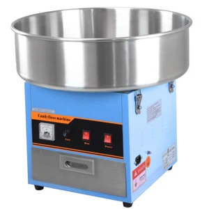 PartyHut Large Commercial Cotton Candy Machine Party Candy Floss Maker Blue - Picture 1 of 8